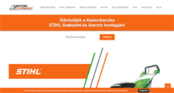 Desktop Screenshot of motorfuresz-kbarcika.hu